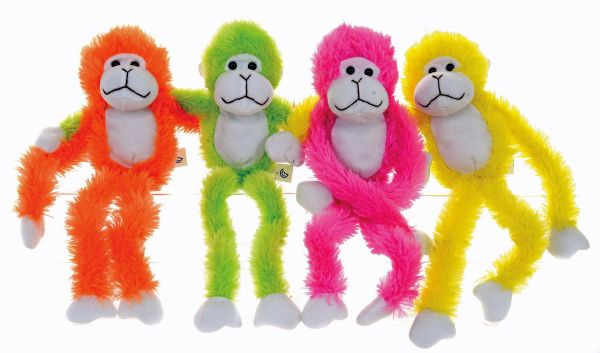 13'' Long Leg Plush Monkey - Assorted Colours, Picked At Random